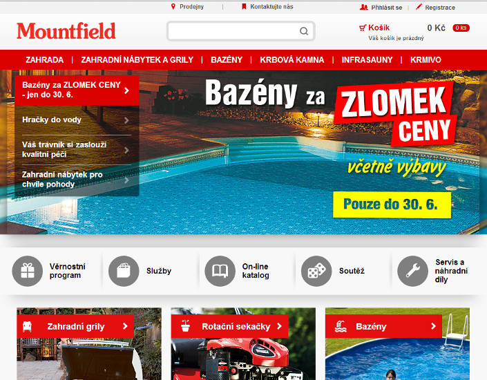 www.mountfield.cz